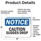 Signmission 3.5 in Height, 5 in Width, Vinyl Decal, Rectangle OS-2PACK-NS-D-35-L-10512 - alternate 4